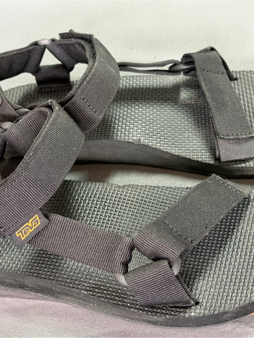 Teva Black Strap Sport Sandals - Picture 9 of 9